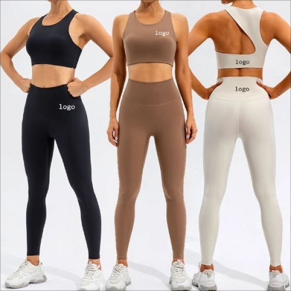 High Waist Slimming Running Sports Fitness Yoga Suit Wear